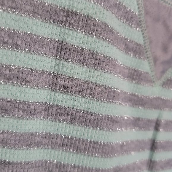 Victoria's Secret Mint Green and Gray Sparkle Size Medium - Picture 4 of 16
